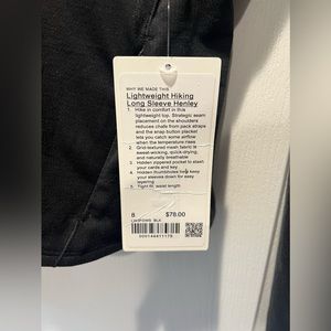 Lululemon Hiking Henley